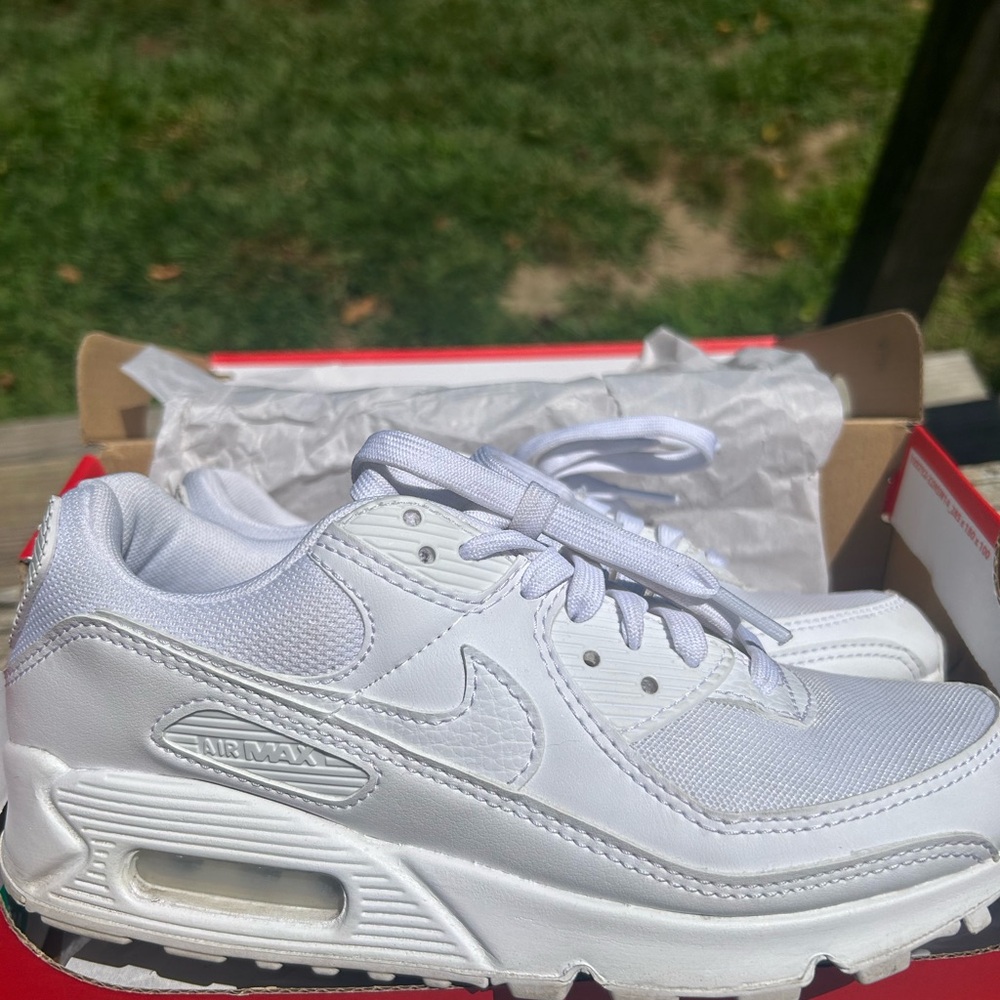 Nike Air Max All-White Sneakers